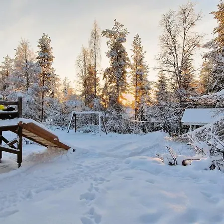 House At The Arctic Circle- Next To Santa Claus *